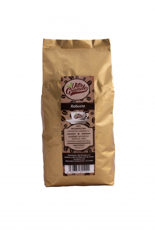 Zrnková káva - Vito Grande Rosso káva zrnková 1000 g